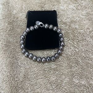 Sterling silver bracelet.